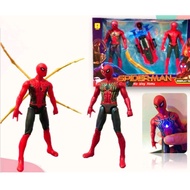 Hero Series Spiderman Action Figure With Web Shooter with light Hero Series Spiderman Action Figure 