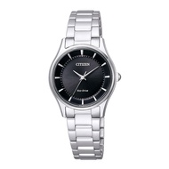 Citizen Eco-Drive EM0401-59E Analog Solar Silver Stainless Steel Strap Women Watch