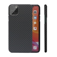 Carbon Fiber Case for iPhone X XS Max XR 7 11 12 Mini Cases Aramid Fiber Ultra Thin Phone Cover for