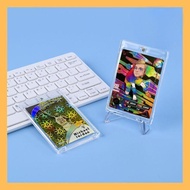 35pt Magnet Magnetic Card Holder Case  Tcg Sport Kpop Photocard Pokemon Mtg Acrylic Lucite Stand Sul
