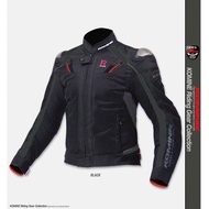 ready stock  KOMINE JK-063 with Padding  Motorcycle Jacket Riding Gear