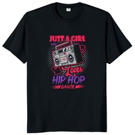Only A  Who Loves Hip Hop Dance T-Shirt Retro 90s Culture Pop Music Fans Men men Clothing Cotton Sum