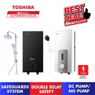 Toshiba Water Heater Non-pump / DC Pump  Water Heater with Rain Shower  DSK38S3MW / DSK38S5MW / DSK3
