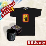FrancisM Mens Bundle Deal 4 (Polychromatic Black & Talk Peace Mug)