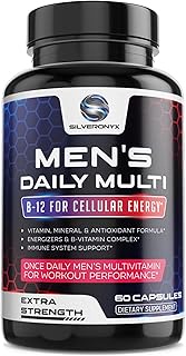 Multivitamin for Men Daily with Vitamin C A E and D, Zinc for Immune Support Plus Vitamin B12 for En