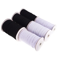 1 Pc 1 meter Width 0.3 To 1.2cm Sewing Elastic Band White Black High Elastic Rubber Band Waist Band 