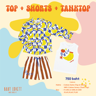 08 🌴 SUMMER 🌴 - Top + Shorts + Tanktop