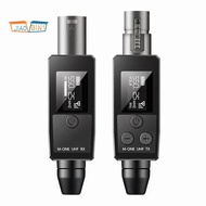 UHF Wireless Microphone Transmitter Receiver XLR Microphone Wireless System Suitable for 48V Capacitive Microphone Spare Parts Accessories