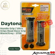 Daytona Handle Grip / Ultra Grips Road Race Grip Black/Grey - 2738