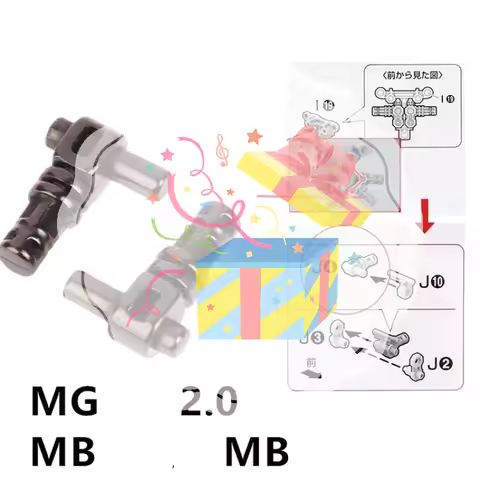 2Pcs/set For MG Freedom Ver2.0 /Justice /Providence 1/100 For Model DIY Repair Accessories Metal Leg
