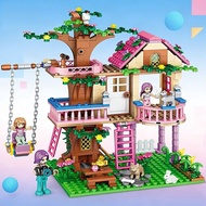 Compatible Lego Building Blocks Toy Girl Series Princess Elsa House Villa 8 Assembled Castle 6th Bir