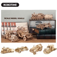 [Local Stock] Robotime ROKR 3D Puzzle 3D DIY 3D Model Wooden Puzzle Home Decoration - ROKR Scale Mod