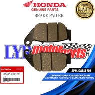 HONDA BRAKE PAD RR FOR CBR150RMH CBR150R3MH CBR150R CB150R SUMRAGTR150 -06435-KPP-T01