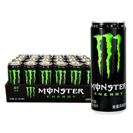 Monster 魔爪劲爆能量 原味 能量风味饮料 维生素功能饮料 330ml*24罐 整箱装 可口可乐公司出品