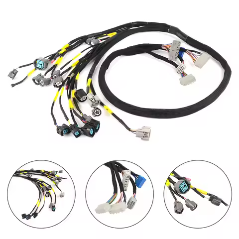 Car Engine Harness For 92-95 Honda Civic Integra B16 B18 D16 ECU Connectors CNCH-0BD1-1 CNCH0BD11 Ca