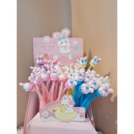 (Contents 4pcs) Flexible Pens - Cool Pens - Flexible Pens - Stick Pens - Shaking Pens - Cute Pens - 