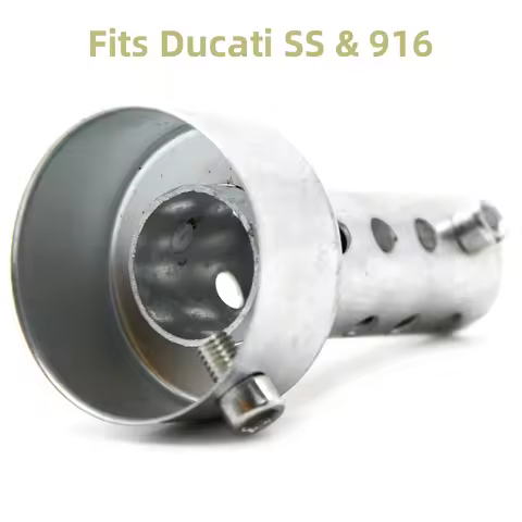 Motorcycle Exhaust Muffler Silencer iron Eliminator for Ducati 800SS 800 Supersport 900SS 900 Sport 