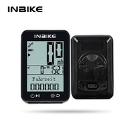 INBIKE คอมพิวเตอร์มาตรอัตราเร็วไร้สาย GPS จักรยานเครื่องวัดระยะทางปั่นจักรยานจักรยานนาฬิกาจับเวลาดิจ