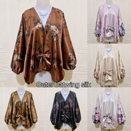 Outer Batwing Silk/ Cute, trendy, cheap batwing outer Eid outer/