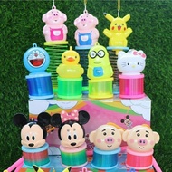 Children's Day Lantern Mini Cartoon Lantern Glowing Rainbow Circle Small Lantern Children's Toy Stac