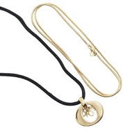 二手 Christian Dior Dior 標誌項鍊，鍍金，約 10.3 克，女士款。