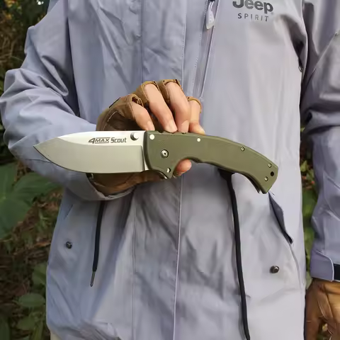 New 62RQ Folding Tactical Knife AUS 10A Steel Professional Military Combat Hunting Outdoor Pocket Kn