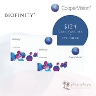 $124 CooperVision Biofinity Contact Lens Voucher