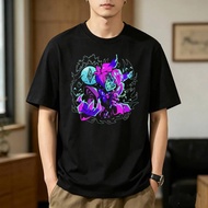 Hazbin Hotel cotton shirt teen Comfortable Retro korean clothes Grunge Digital Breathable shirt Clas