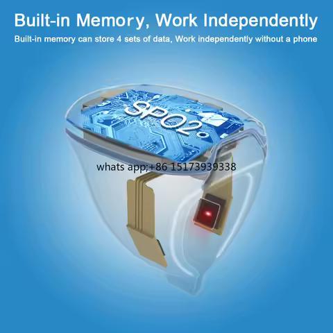 Wellue O2ring Heart Rate Variability Wearable Sleep Pulse Oximeter