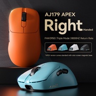 Ajazz AJ179 Apex PAW3950 Wireless Gaming Mouse with RGB Charging Dock, Computer Macro Mouse Gamer,Li