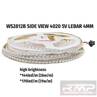Ws2812b side view 170 led and 144 led per meter led strip rgb ws2812 rgb led light