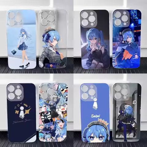 H-Hoshimachi S-Suisei Phone Case For iPhone 17,16,15,14,13,12,11 Pro,Max,Plus,X,XS,XR,SE4,E Mini Tra