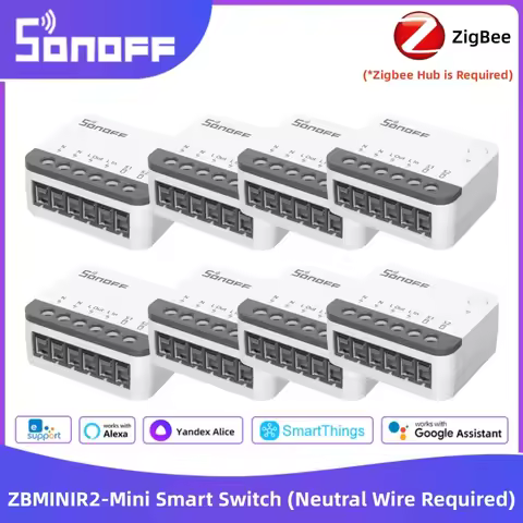 SONOFF ZBMINIR2 ZBMINI Extreme Zigbee Smart Switch 2-way Control Equipped with Detach Relay Mode Wor