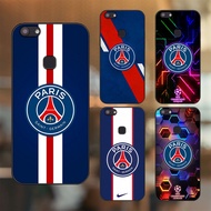 Vivo V7, V7 Plus case with black border printed with PSG Paris Saint Germain Football Club image