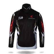 2023daiwa Fishing Jacket Black Quick-Drying Fishing Shirt Long-Sleeved Quick-Drying Outdoor Clothes Clothing Customization