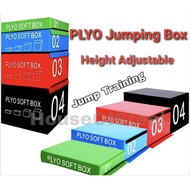 Plyo Box Soft Foam Velcro Fitness Crossfit Gym Training Jumping Set