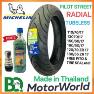 Michelin Pilot Street Radial Tubeless Free pito & Tire Sealant 110/70/17 to 180/55ZR 17