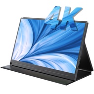 UPERFECT จอแลปท็อปคอมพิวเตอร์4Kความสว่าง15.6 "UHD: 400 Cd/M²ความคมชัด: 1000:1หน้าจอที่สองแบบพกพาสำหรับแล็ปท็อป PC กับ Vesa Travel Monitor สำหรับ Macbook ProPCโทรศัพท์