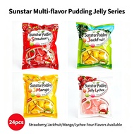 Mango and Strawberry Multi-Flavor Pudding Jelly Pudding Jelly
