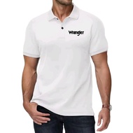Wr4n6l3r Black Pointed Sleeve Polo Shirt Adult Collar Shirt Uniform Shirt Unisex Men's Polo Shirt