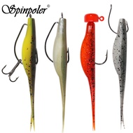 Spinpoler Tiny Fluke 7cm Finesse Jerkbait Soft Fishing Lure Mini Deep Belly Forked Tail TPR Floating