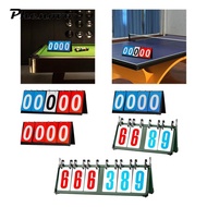 [Phenovo] Tabletop Score Flipper 4/5/6 Digit Sports Scoreboard for Table Tennis And Other Games