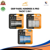 Grip Padel Hundred X-Pro Tacky 3 in 1 | Hundred Badminton Grip