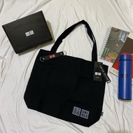 Uniqlo Limited Edition Black Tote Bag Uniqlo Imported Tote Bag