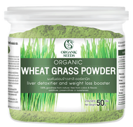 1 แถม 1 ผงต้นอ่อนข้าวสาลี 50 กรัม / Wheatgrass Powder 50g (Superfood)