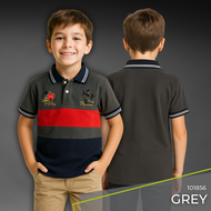 [STOCK CLEARANCE] CY  102165 Kids Polo Shirt Boy RM15 Premium Cotton Comfortable & Stylish Baju Polo