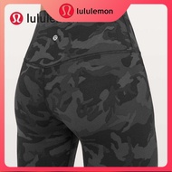 Lululemon Yoga Pants Camo High Waist Fitness Pants Sports Tights 033