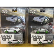 = Uranus MINI GT 827 Porsche 911 (992) GT3 RS 1/64 Green Wheel