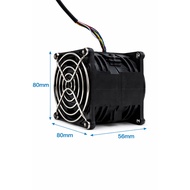 Nidec ultraflow jet fan 24v 54v 1,51a 80x80x56mm