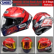 COD Local Stock Shoei X14 Helmet X14 Red Nut Red Ant 93 Marquez 5 Shoei Helmet Full Face Motorcycle